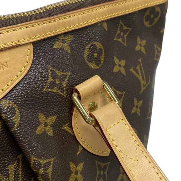 Auth LOUIS VUITTON Palermo PM M40145 Monogram AH4123 Handbag Monogram Canvas - Picture 9 of 16